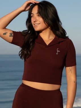 Seea XS/S bridgette top intenso mulberry nwt